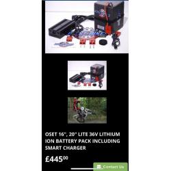 SOLD. Oset 16R with lithium upgrade 2018