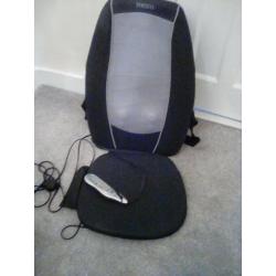 Homemedics back and shoulder Shiatsu heated massage seat
