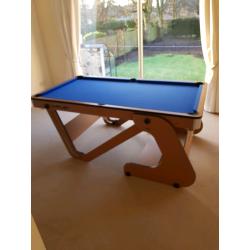 Riley folding pool table and dart board