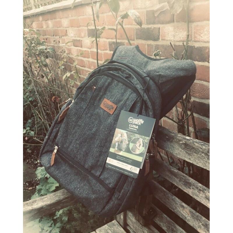 Half selling price, brand new Luna backpack by Wolffepack.