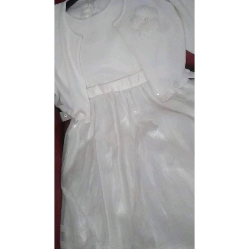 Stunning dress and cardigan set bran new size 7/8