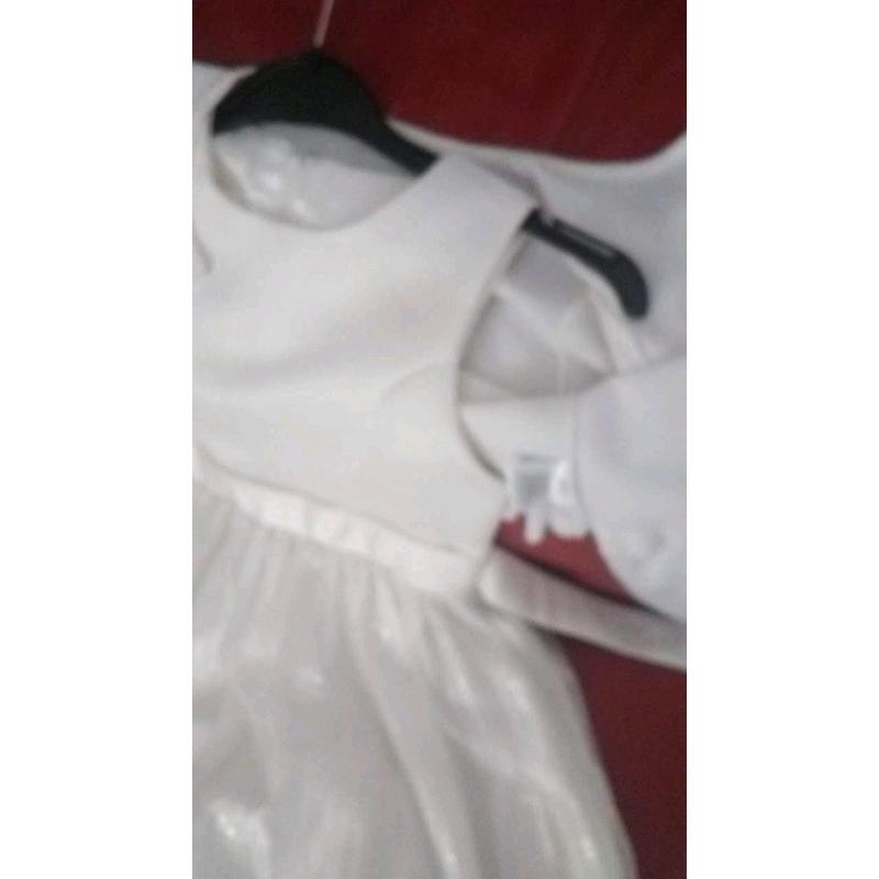 Stunning dress and cardigan set bran new size 7/8