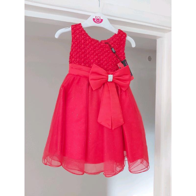 New Sparkly tulle party dress age 2/3