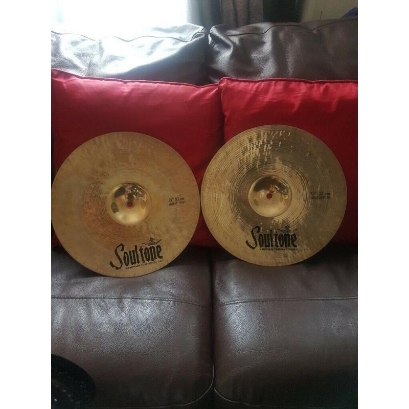 13' Soultone Gospel hi-hat Cymbals - ?165.00