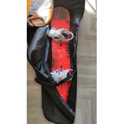 Perfect condition Burton snowboard with bindings