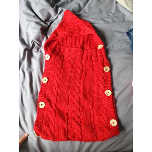 Hooded baby blanket