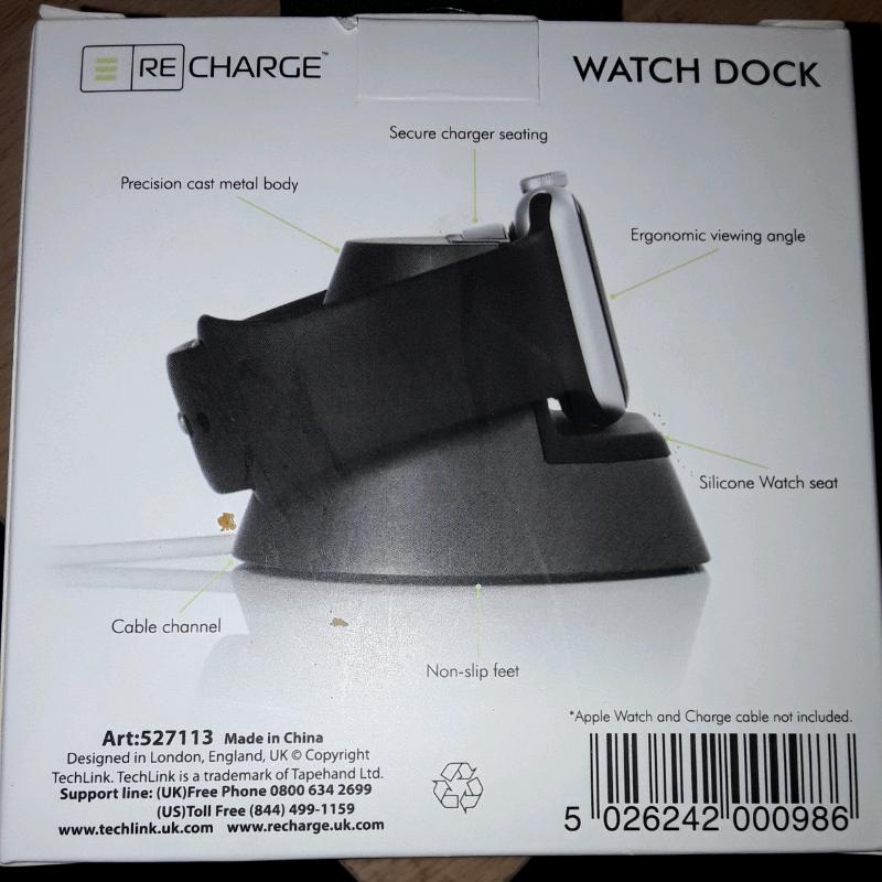 Techlink Recharge Watch Dock Andriod Charging RRP ?25.99