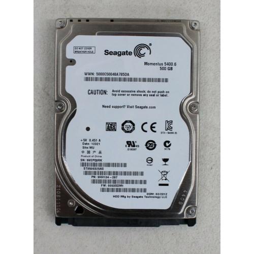 SEAGATE Momentus S.A.T.A. Hard Disk Drive - 500GB 2.5in SATA HDD