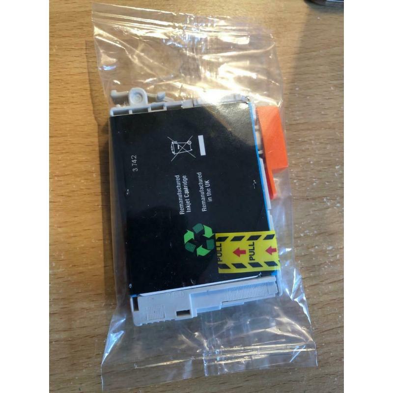 BNIP Epson ?Fox? cyan blue T128 T1282 replacement ink cartridge