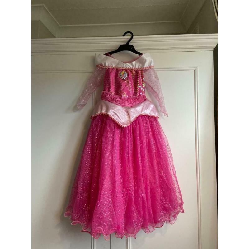 Disney Aurora Fancy Dress - Size 5/6