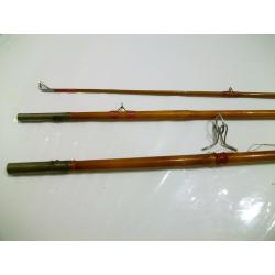 A Vintage RIVULET 3 x Piece 10?6" Cane Rod