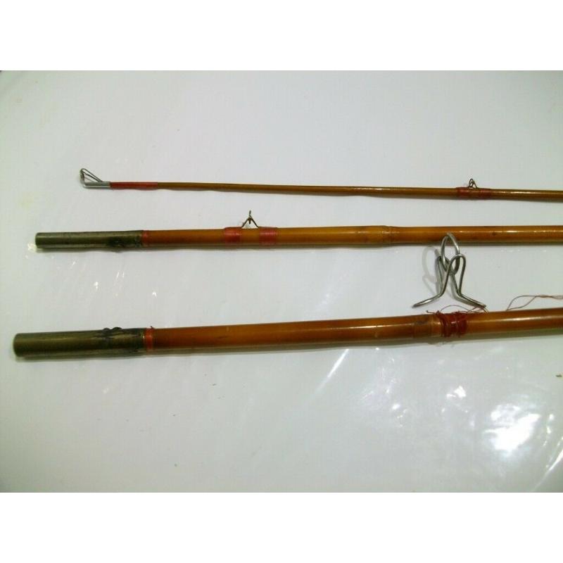 A Vintage RIVULET 3 x Piece 10?6" Cane Rod