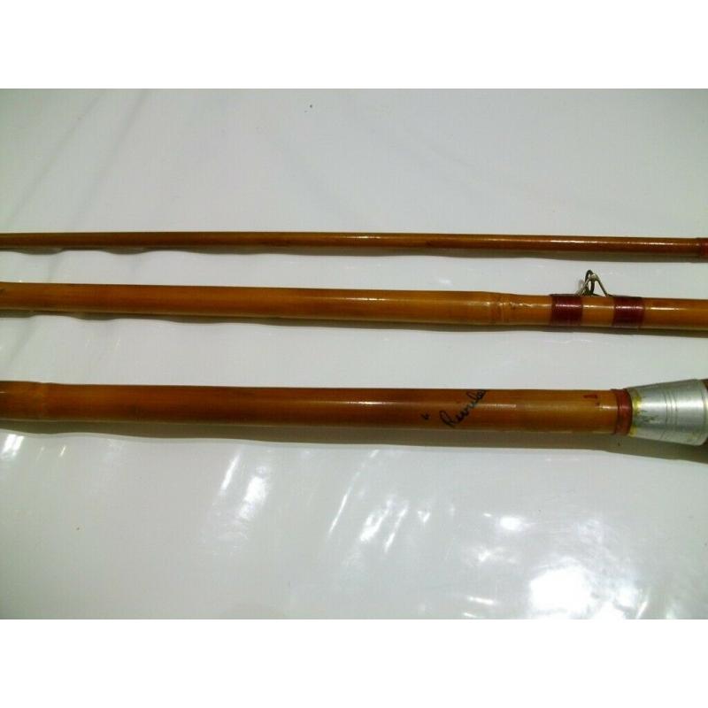 A Vintage RIVULET 3 x Piece 10?6" Cane Rod