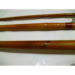 A Vintage RIVULET 3 x Piece 10?6" Cane Rod