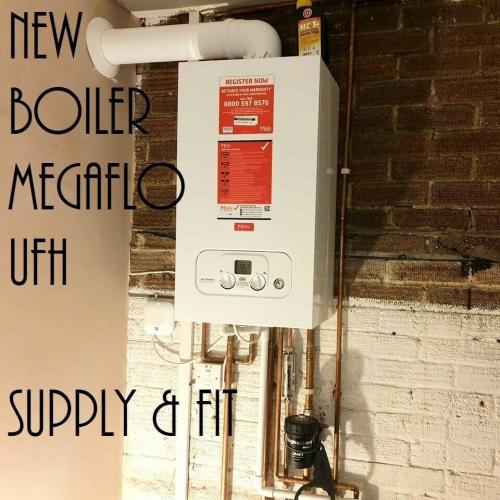 NEW Boiler Supply & Install - Free Quote - Megaflo Unvented Cylinder UFH All Brands Install Heating