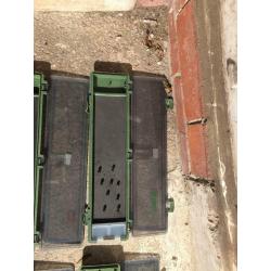 HARD PLASTIC GREEN FISHING RIG WALLET