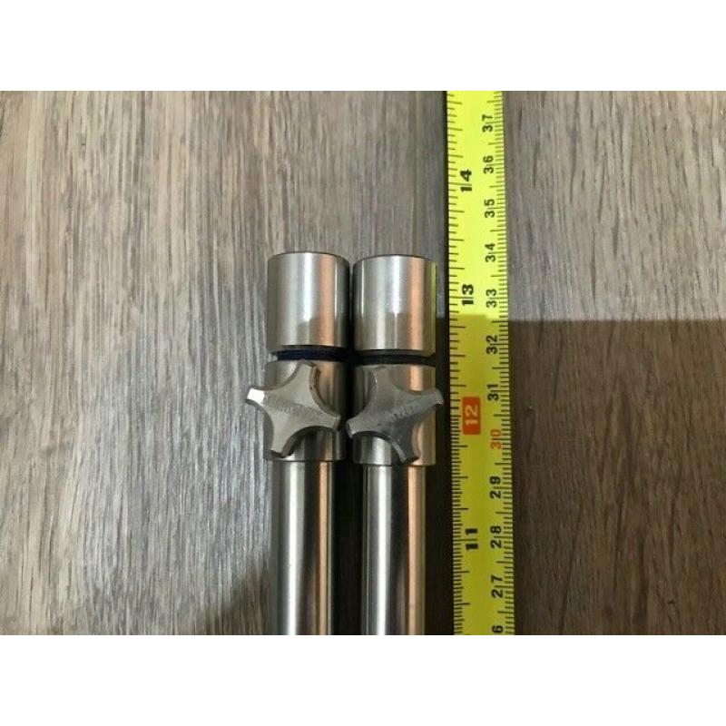 MATRIX ROCK SOLID QUADRA POINT BANK STICKS 13" x 2 CARP FISHING TACKLE BANKSTICK