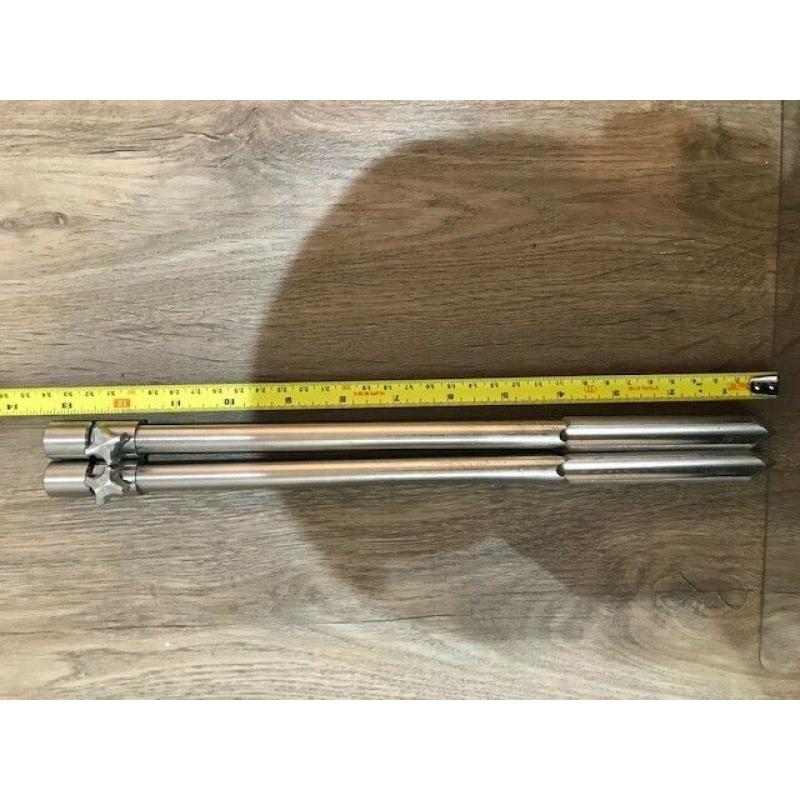 MATRIX ROCK SOLID QUADRA POINT BANK STICKS 13" x 2 CARP FISHING TACKLE BANKSTICK