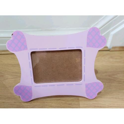 Girls wooden photo frame
