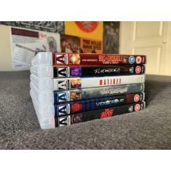 Arrow video Blu-Ray Bundle (mint condition)