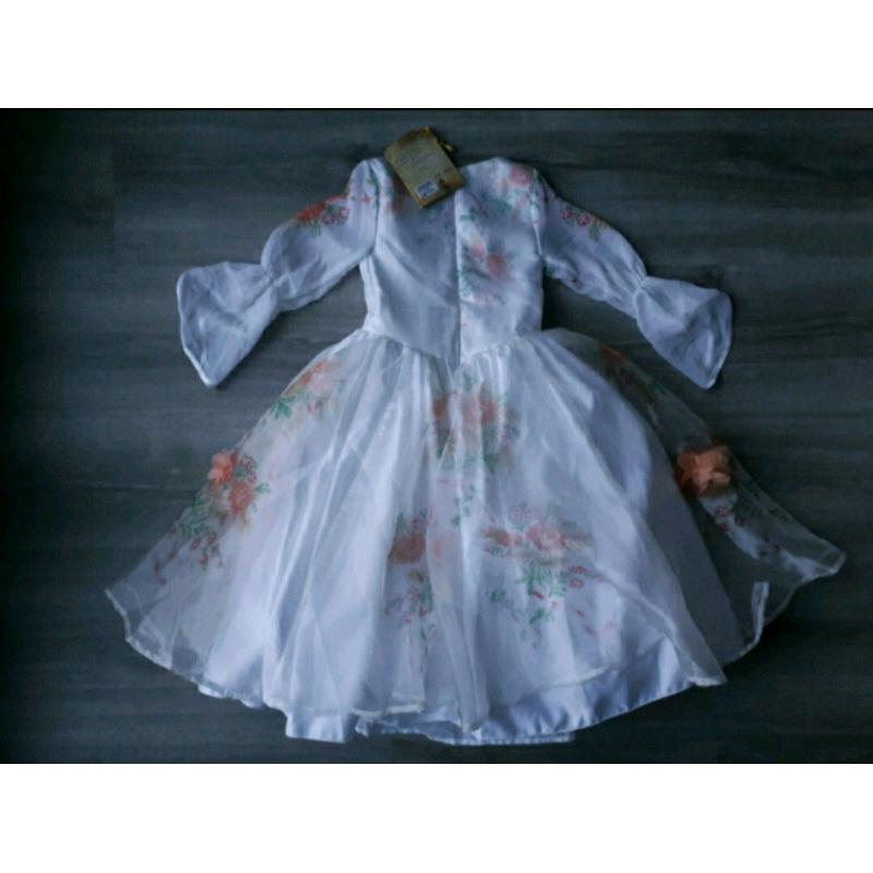 Never worn - Age 4 Disney Belle Celebration/Wedding dress