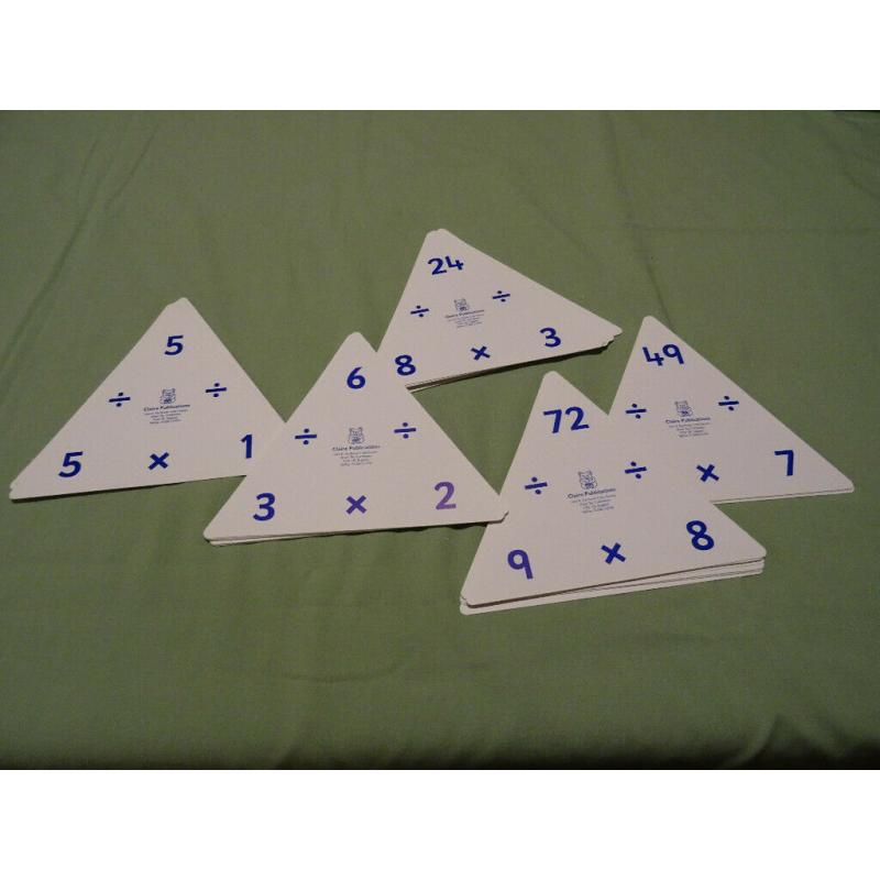 Multiplication/Division Triangles