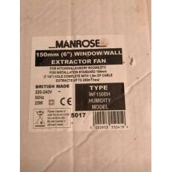 Manrose extractor fan