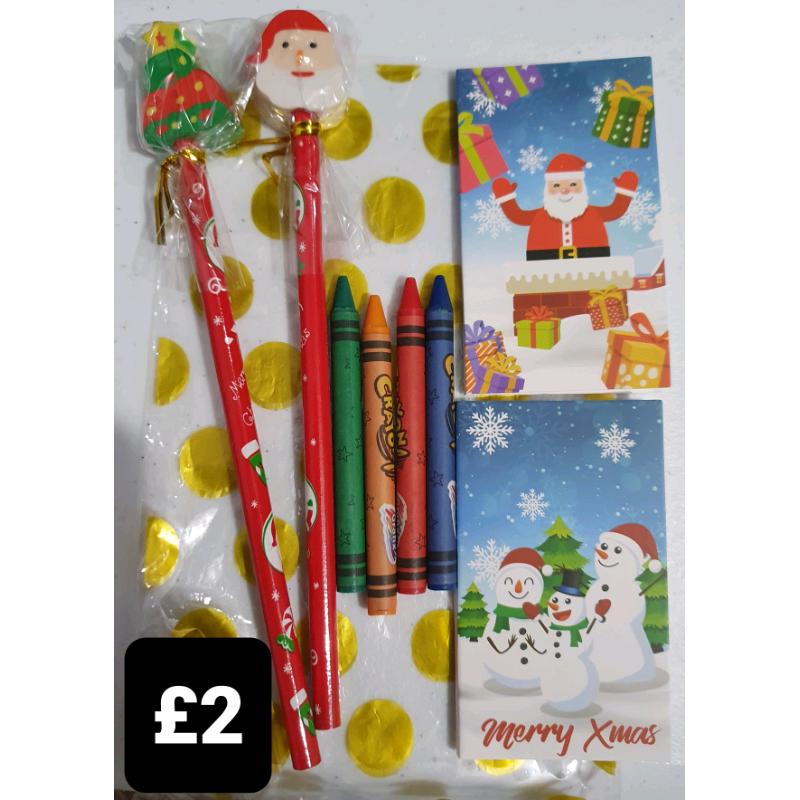 Christmas Stationery Set Kids Stocking Filler