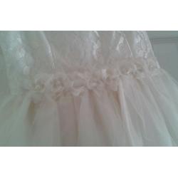 Marmellata Kids Beautiful White Dress great for Party or Wedding - Age 7