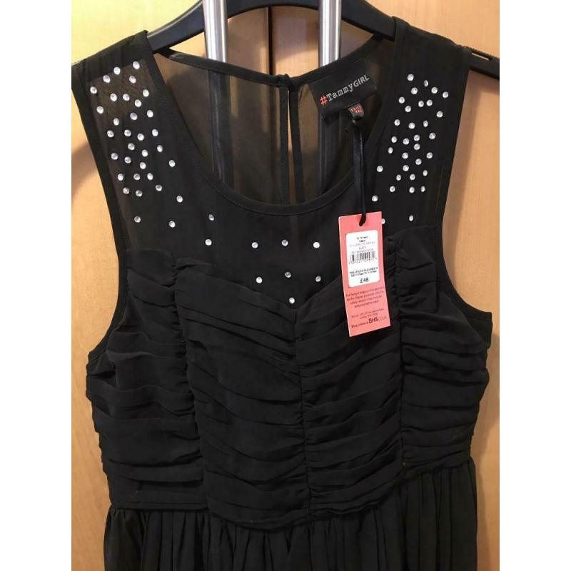 BNWT PARTY DRESS &NEXT SPARKLY LINED JACKET