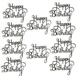 Cake Topper HAPPY BIRTHDAY