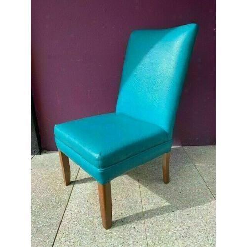High back retro visitor chair