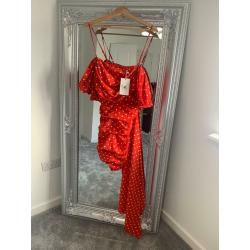 Red dress