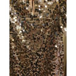 Girls M&S Sparkly Dress 7-8yrs Immaculate Condition