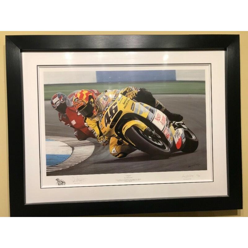 Limited Edition Valentino Rossi Print