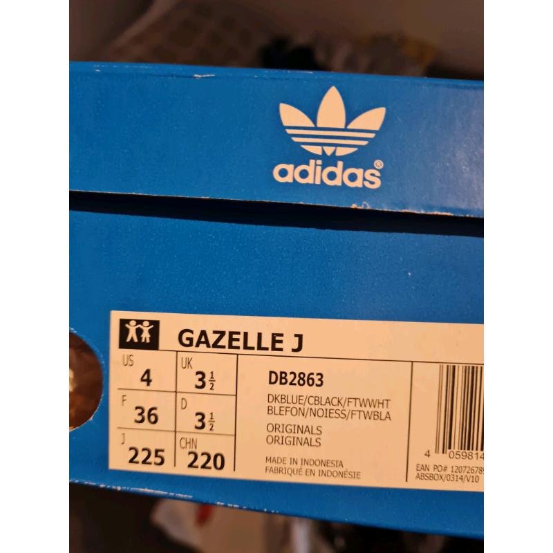 Adidas gazelle size 3.5