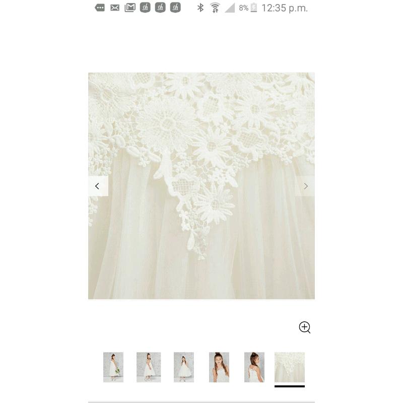 Angel&rocket bridesmaid dresses not white