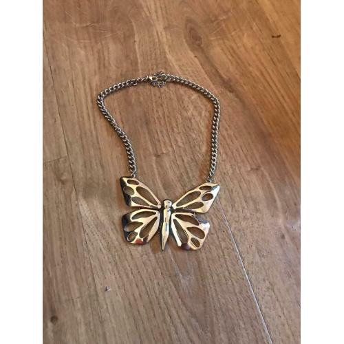 Oasis butterfly necklace