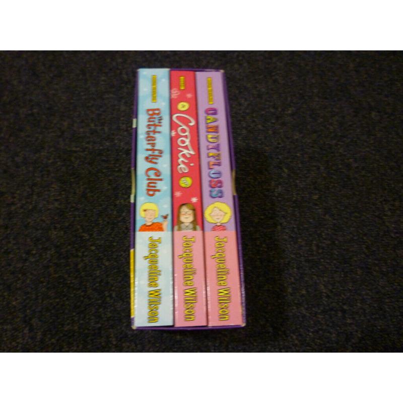 Sweet Dreams Jacqueline Wilson 3 Book Set Cookie Candyfloss The Butterfly Club