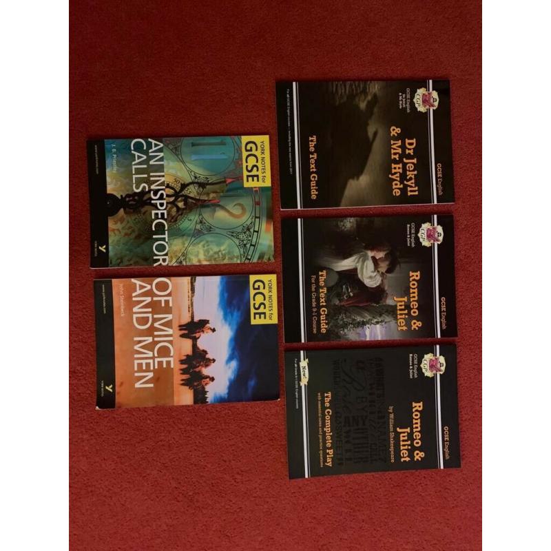 GCSE Revision Guides- Various Subjects