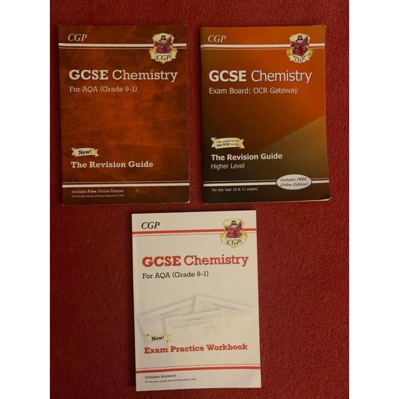 GCSE Revision Guides- Various Subjects