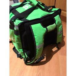 Thermal delivery back pack and jacket
