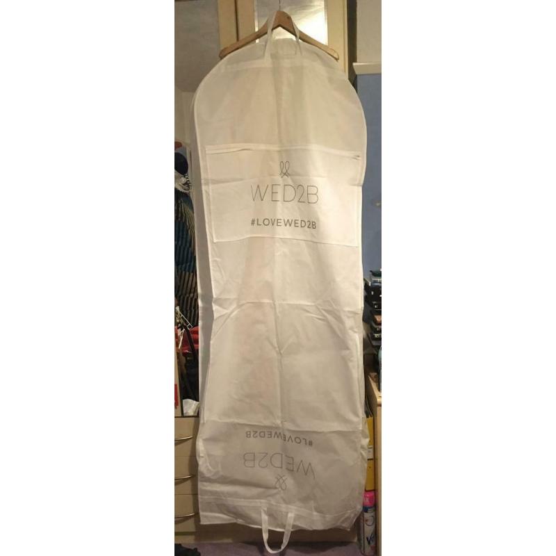 Wed2B wedding dress bag
