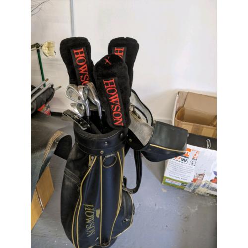 Golf club Howson set 14 clubs, bag and balls
