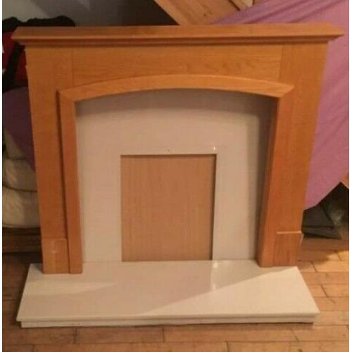 Marble fire place