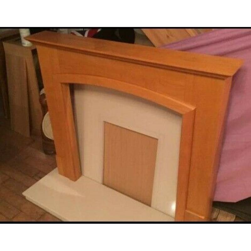 Marble fire place
