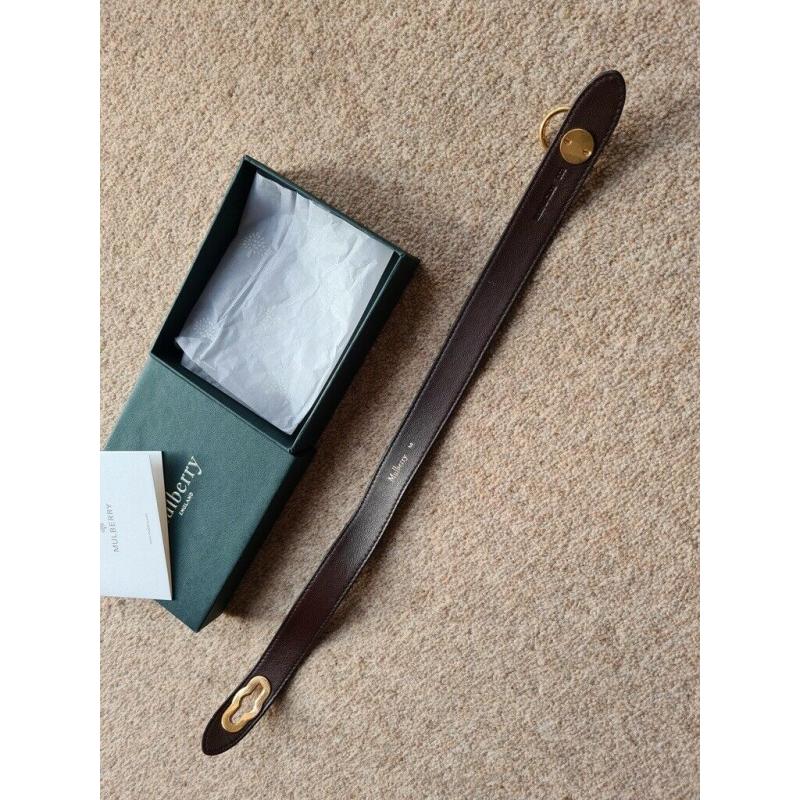 MULBERRY bracelet - DOUBLE WRAP - CLASSIC GRAIN LEATHER