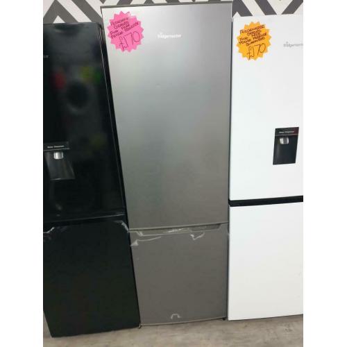 Light silver graded fridge master fridge freezer
