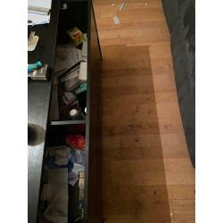 Storage coffee table with draws.