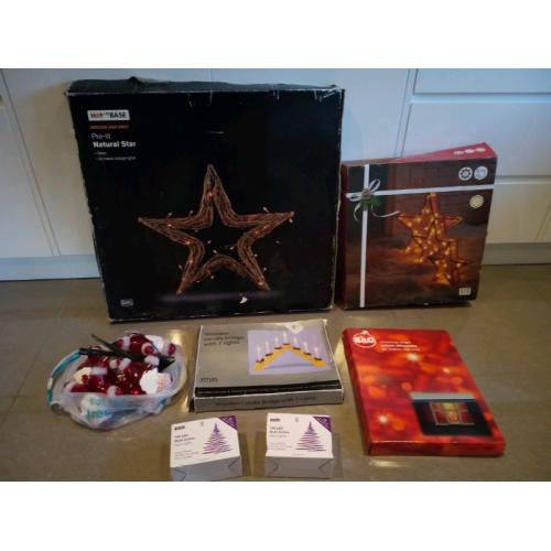 Christmas lights bundle, all working, decorations